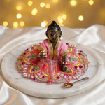 Size 2 Colour Stones Embroidered Laddu Gopal Dress