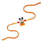 Playful Mickey Mouse BRO Sign Kids Rakhi