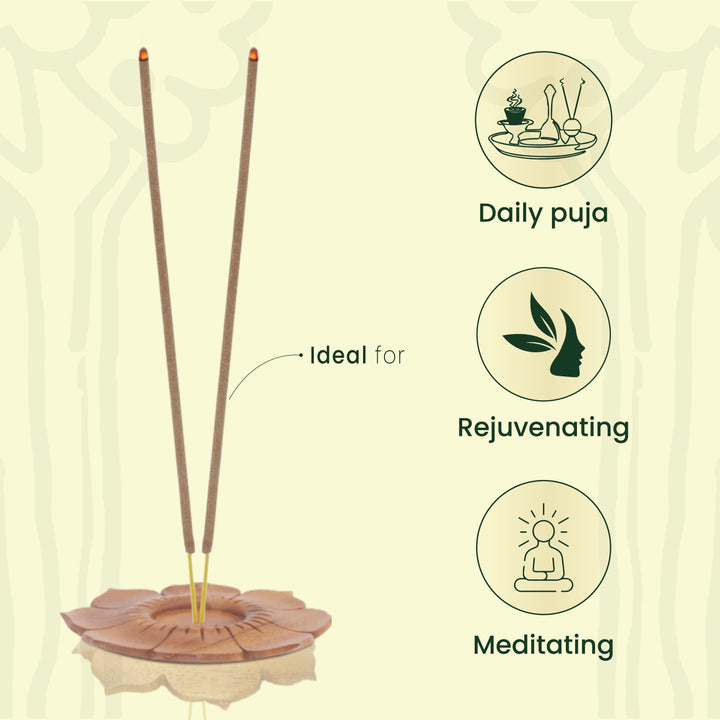 Woods agarbatti pack with free incense ash catcher