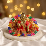 Size 1 Multicolour Border Laddu Gopal Dress