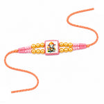 Auspicious Bal Ganesha Graphic Centerpiece Kids Rakhi