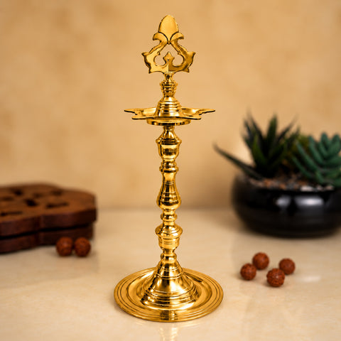 21 INCH Brass Kerala Chandarbalyam Samai Diya