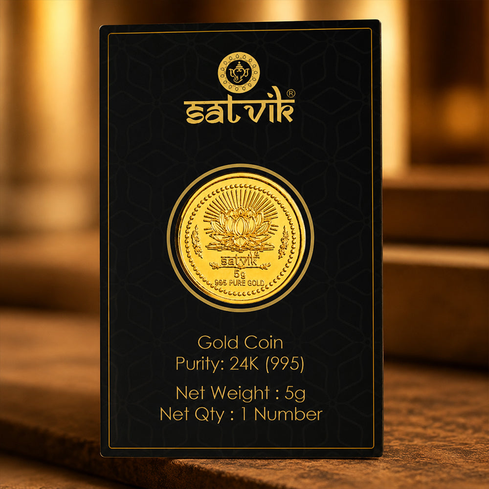 Pure 24K/995 Purity Gold Coin