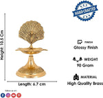 Handcrafted Brass Flying Peacock Kerala Samai Deepam Puja Diya