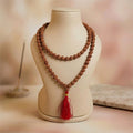 6 Mukhi Rudraksha mala natural Indo six face Rudraksha for confidence. India’s Premium Rudraksha Jap Mala Brand - www.satvikstore.in