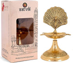 Handcrafted Brass Flying Peacock Kerala Samai Deepam Puja Diya