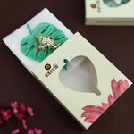 Elegant Classic Finish Ganesha On Leaf Wall Hanging