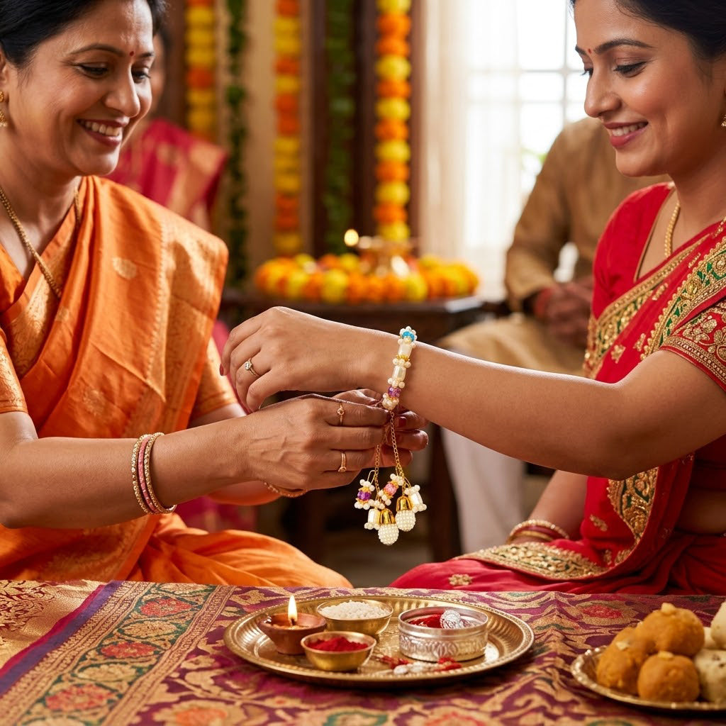 Authentic All-in-One Rakhi Combo (Set for 5)