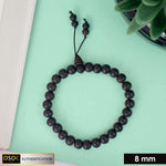 8mm Govt. Certified Karungali Bracelet with Matt Finish