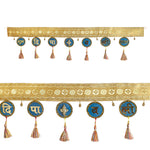 Resin Toran For Door Decoration (Blue)