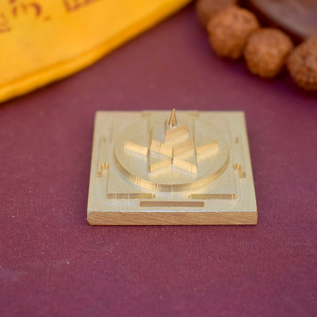 Asht Dhatu Shree Kuber Yantra made from eight sacred metals, symbolizing divine blessings for wealth, prosperity, and financial stability. India’s Largest Pooja Accessories Brand - www.satvikstore.in