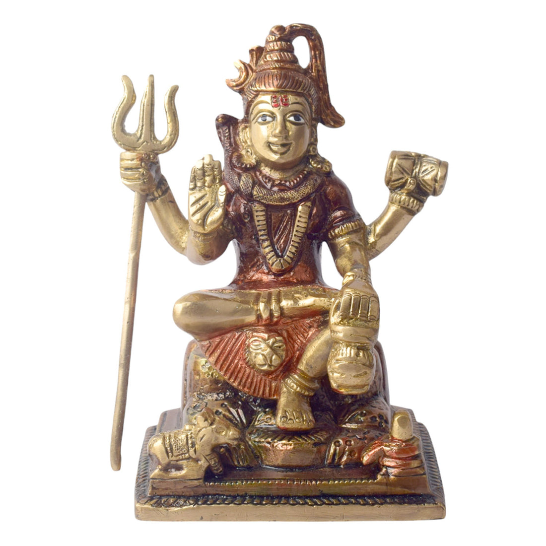 4 Inch Elegant Lord Shiva Sculpture for Home