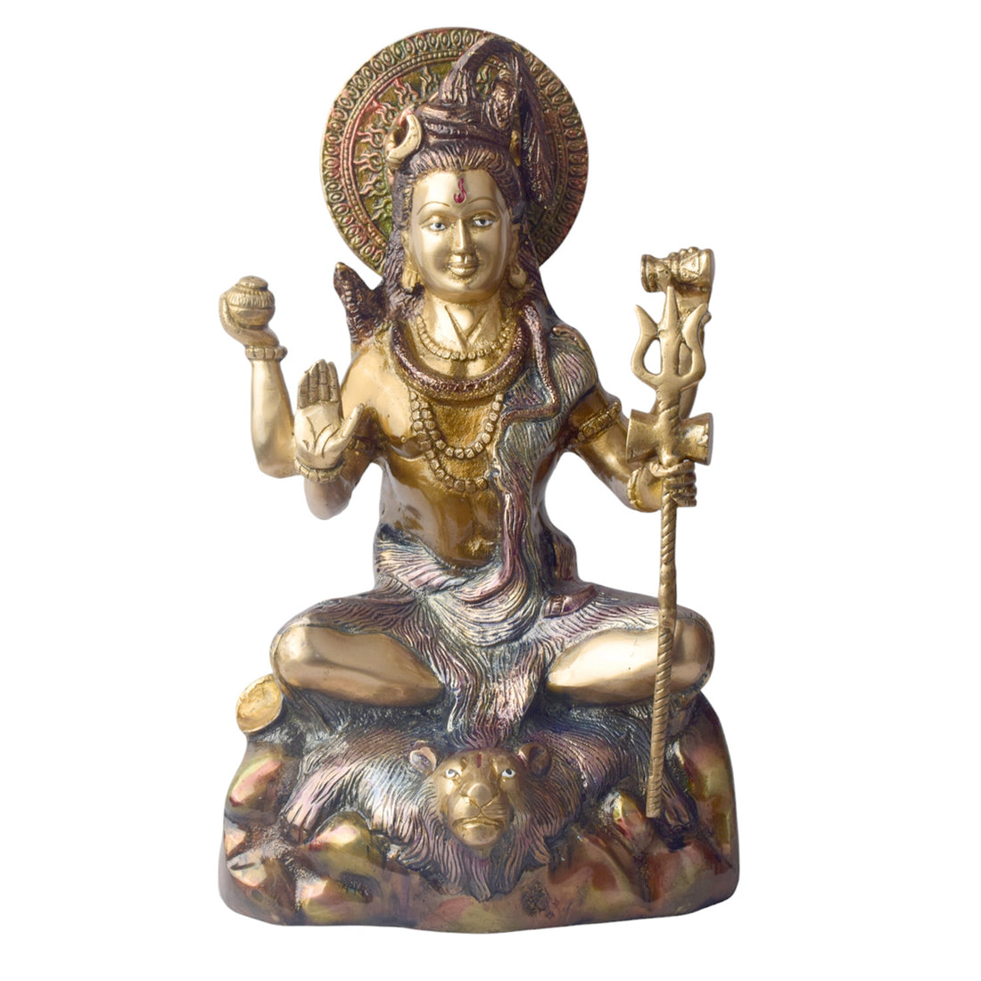 13.5 Inch Elegant Lord Shiva Sculpture