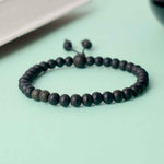 6 mm Govt. Certified Karungali Bracelet with Matt Finish