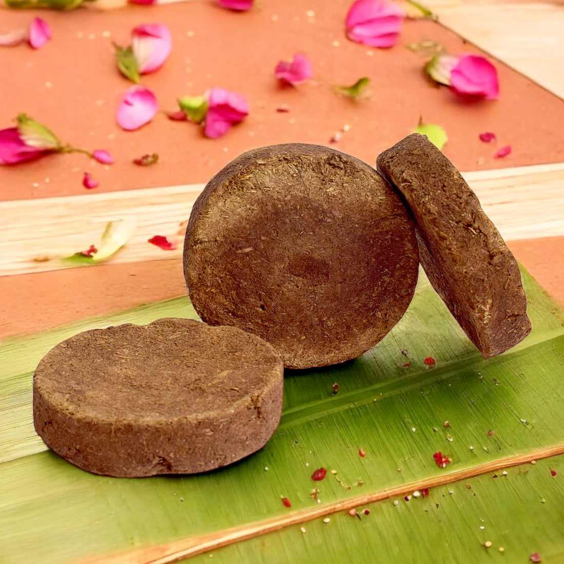 Cow Dung Cake (Upla) – 11 Pc for Puja & Havan