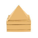 1.5 Inch Brass Pyramid for Vastu & Healing