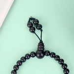 6 mm Govt. Certified Karungali bracelet with Gloss Finish