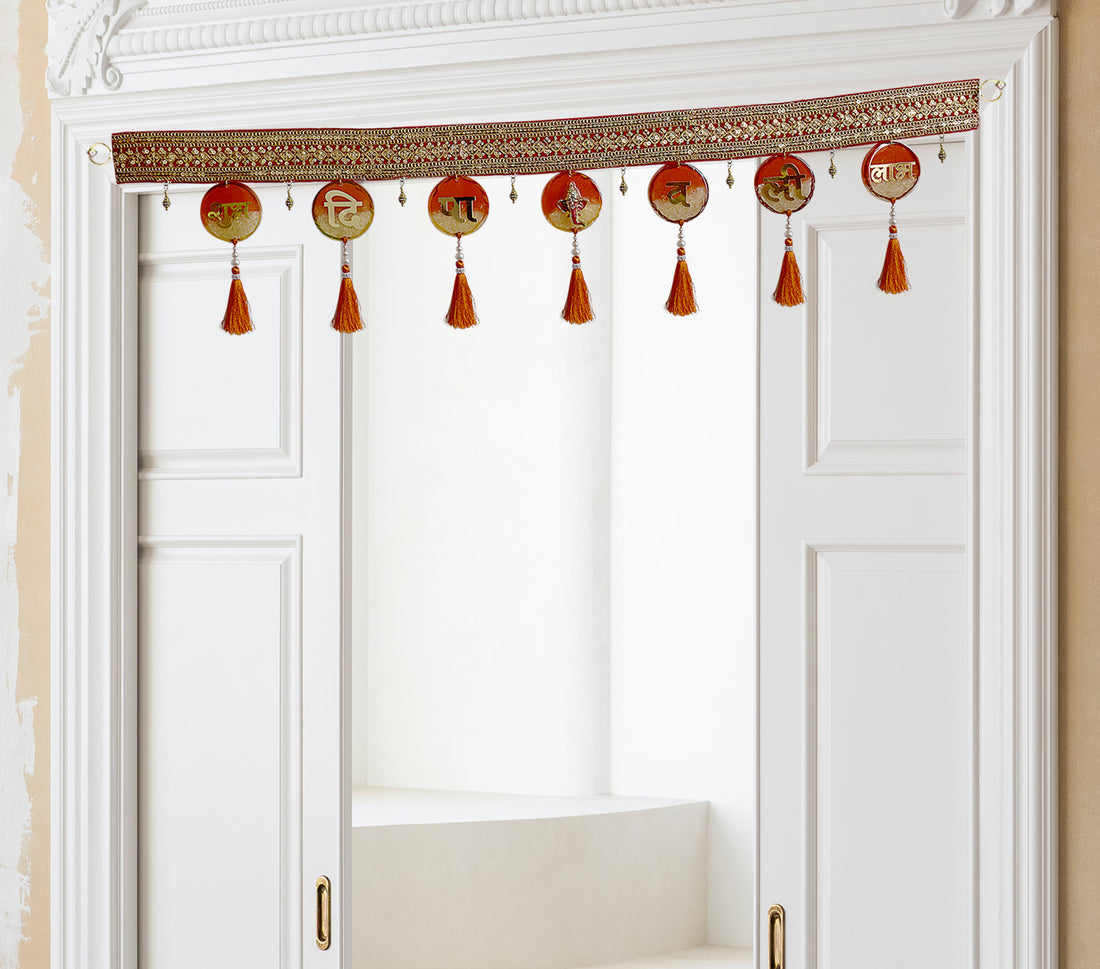 Resin Toran For Door Decoration (Two Shades )