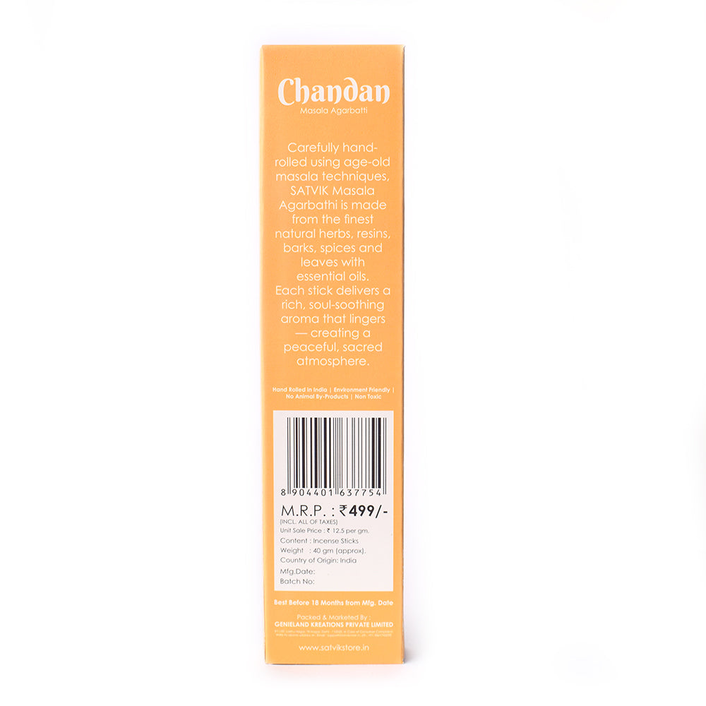 Chandan Pure Masala Incense Sticks