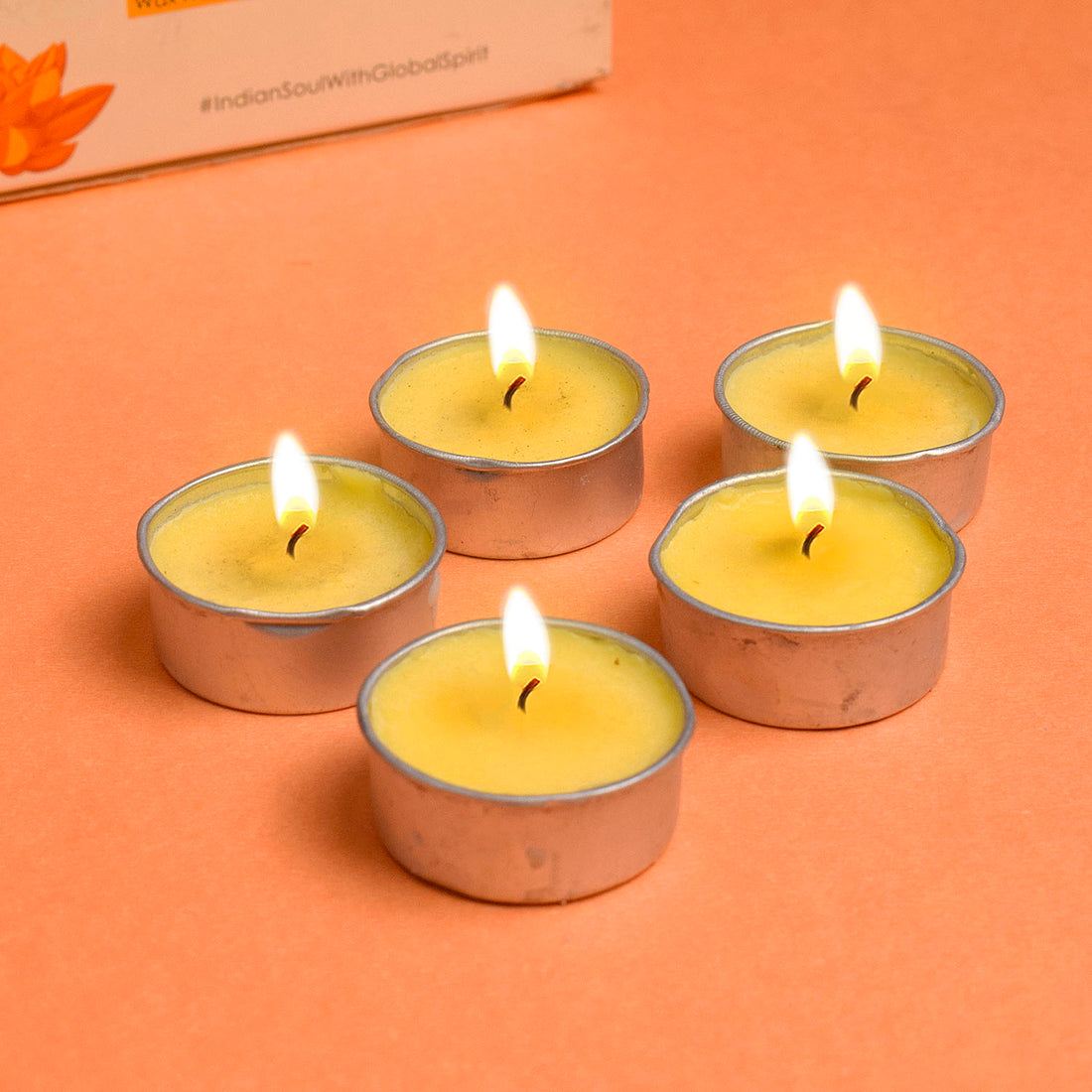 Tibetan Buddhist Butter/ Pure Cow Ghee Tea Light