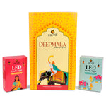 LED Deep Mala Diwali Decorations with LED Candles: Traditional Hanging Jharokha Boxes