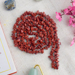 Red Jasper Crystal Necklace for Chakra Healing