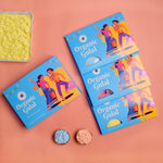 Kreations Organic Gulal Holi Colors set of 3 (Blue Pack)