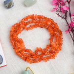 Carnelian Crystal Necklace - Chakra Healing & Vitality Boost
