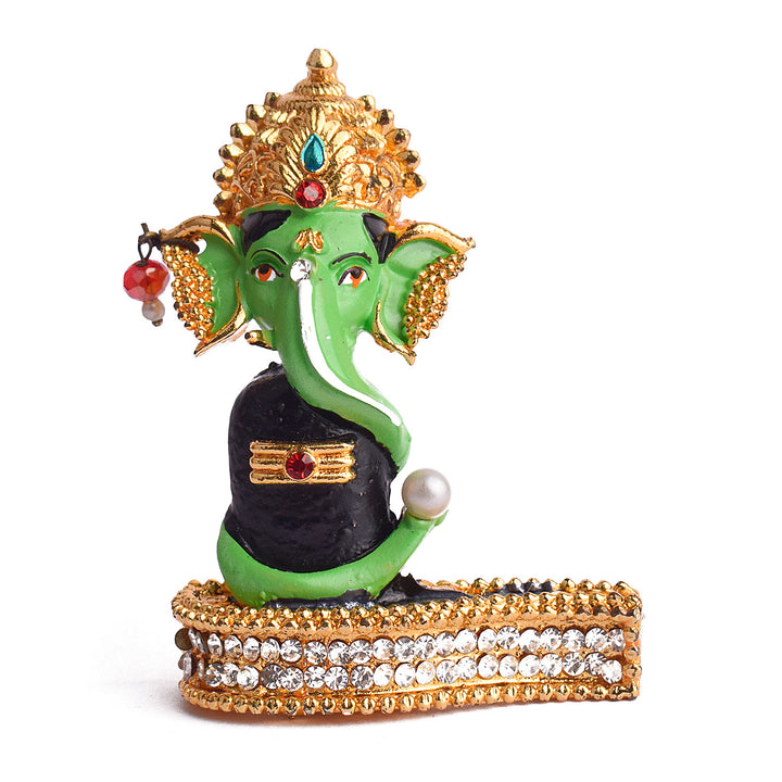 Ganesha with Shivalingam Puja Store Online Pooja Items Online Puja Samagri Pooja Store near me www.satvikstore.in