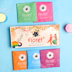 Floret Pack of 5 Skin Friendly Holi Colors