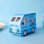 ICE-CREAME Organic Gulal Holi Colors Set of 10 with with Distinctive Car Box Packaging