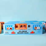 ICE-CREAME Organic Gulal Holi Colors Set of 10 with with Distinctive Car Box Packaging
