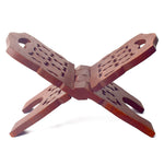 Wooden Foldable Rehal Book Stand for Pooja and Holy Books