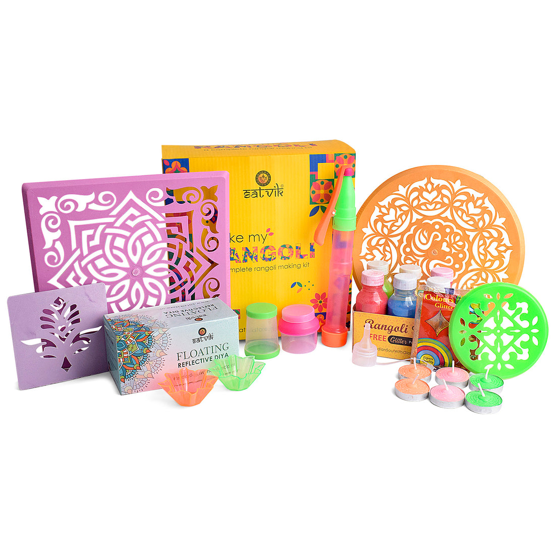 Rangoli Complete Kit: Unleash Your Creativity