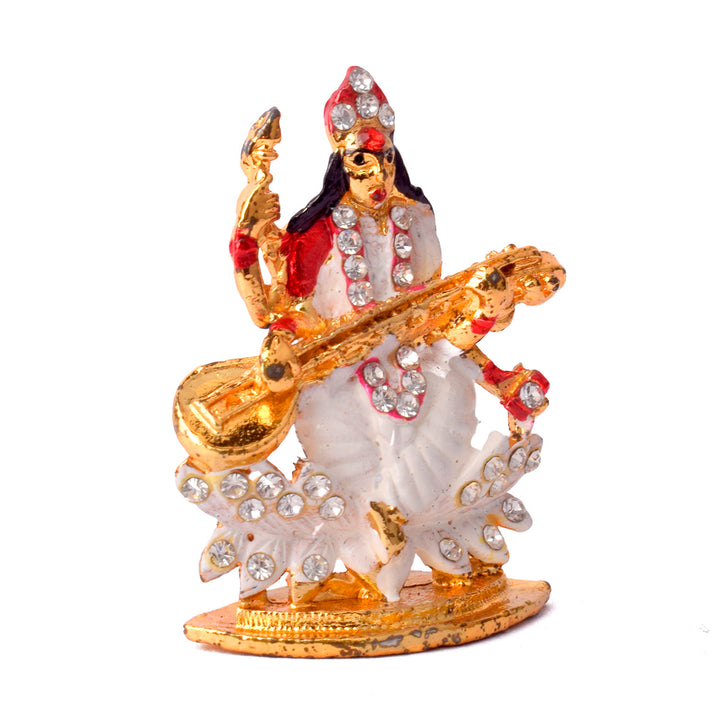 Saraswati Maa Idol Puja Store Online Pooja Items Online Puja Samagri Pooja Store near me www.satvikstore.in