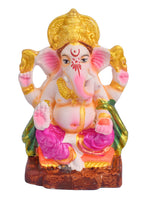 Auspicious 6-Inch Eco-Friendly Ganesha Idol