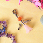 Adorable Crystal Angel Pendant