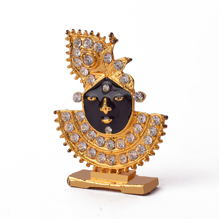 Bankey Bihari Face Only Idol Puja Store Online Pooja Items Online Puja Samagri Pooja Store near me www.satvikstore.in