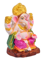 Auspicious 6-Inch Eco-Friendly Ganesha Idol