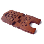 Wooden Foldable Rehal Book Stand for Pooja and Holy Books