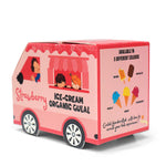 ICE-CREAME Organic Gulal Holi Colors Set of 10 with with Distinctive Car Box Packaging