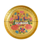 Decorative Brass Peacock Thali