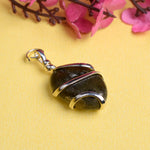 Labradorite Wire Wrapped Crystal Stone Pendant