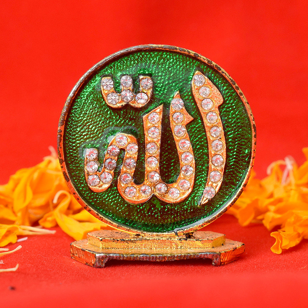 Allah Sign Car Dashboard Puja Store Online Pooja Items Online Puja Samagri Pooja Store near me www.satvikstore.in