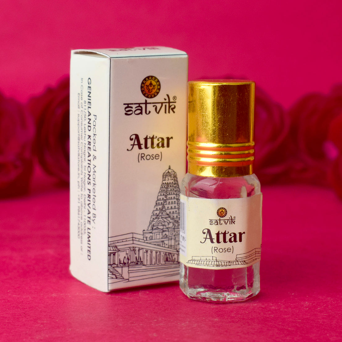 Attar Perfume Bottle For Pooja