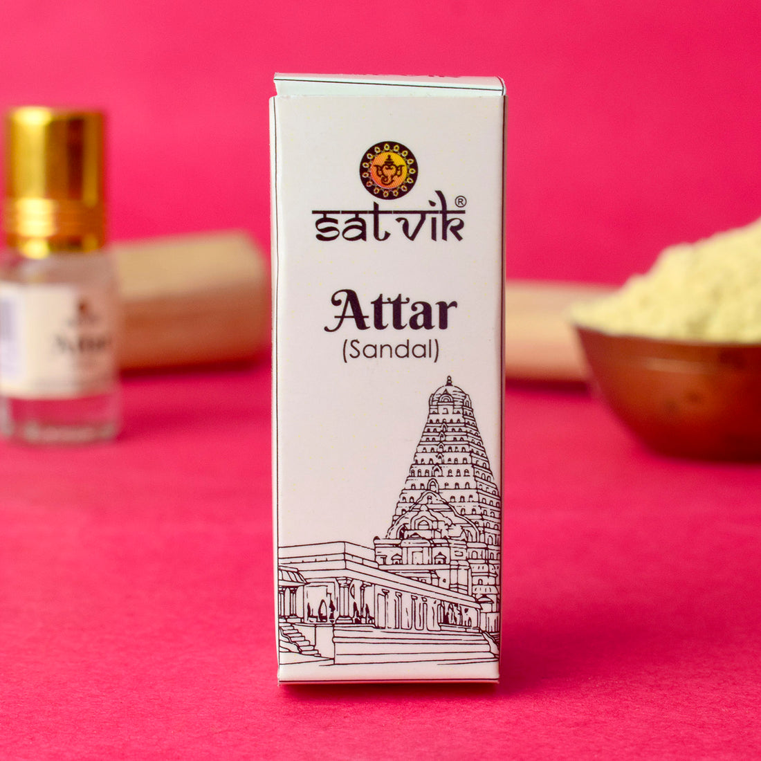 Attar Perfume Bottle For Pooja