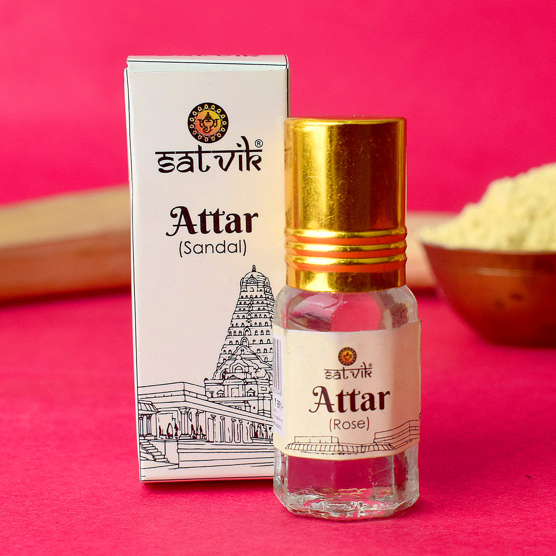 Attar Perfume Bottle For Pooja