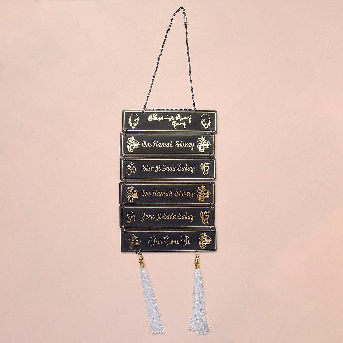Exquisite Jai Guruji Door and Wall Hanging for Elegant Home Decor
