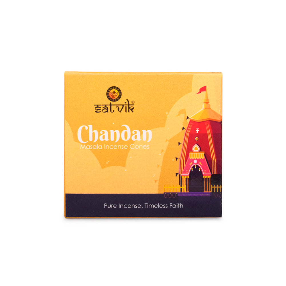 Chandan Pure Masala Incense Cones