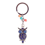 Evil Eye Owl Keychain – Feng Shui Good Luck Charm